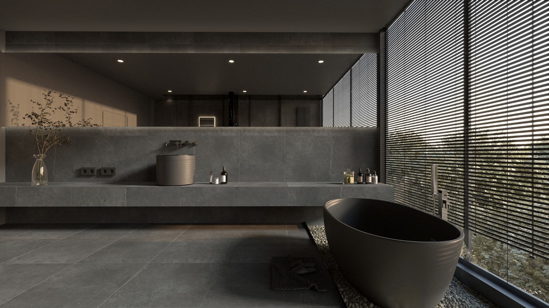 ห้องน้ำ-(-PARADIGM-ลายซีเมนต์-)