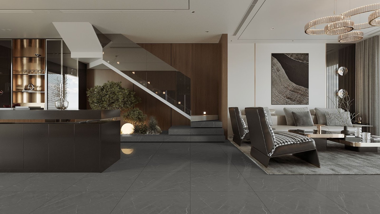 บ้านที่ดีตามหลักฮวงจุ้ยต้องบันไดบ้าน