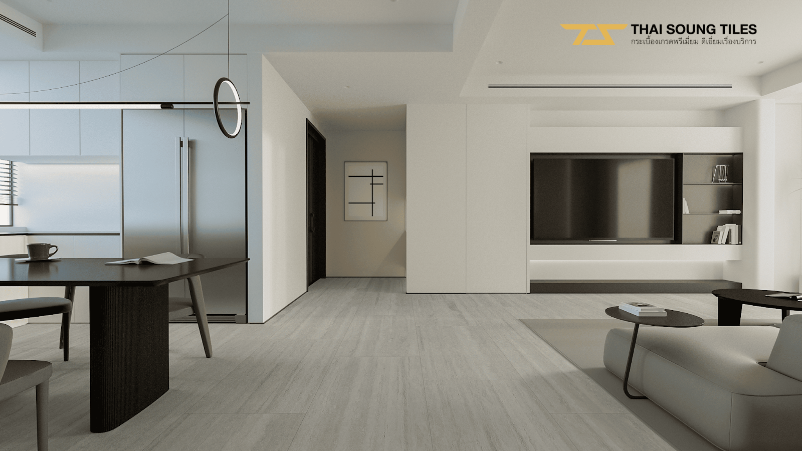 TRAVERTINE TR GREY HONED