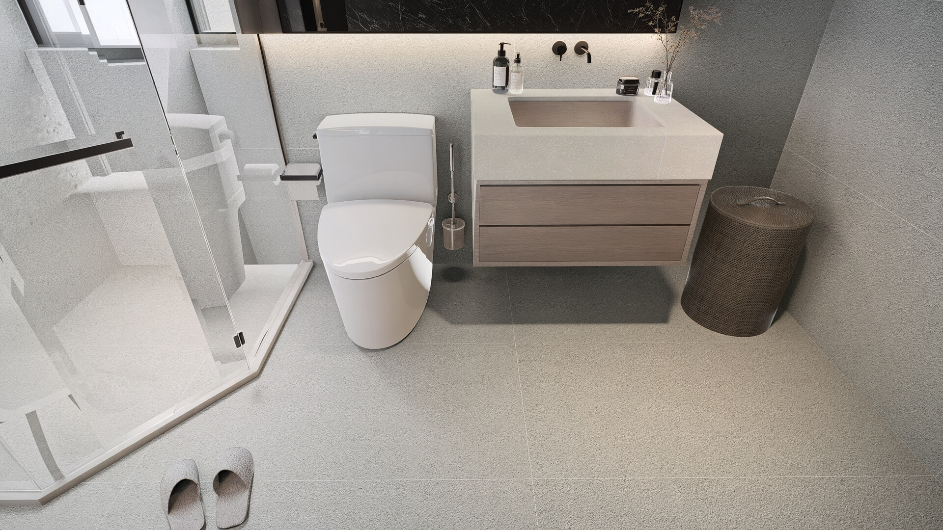 ค่า-R-คืออะไร?-คู่มือเลือกกระเบื้องห้องน้ำกันลื่นฉบับล่าสุด