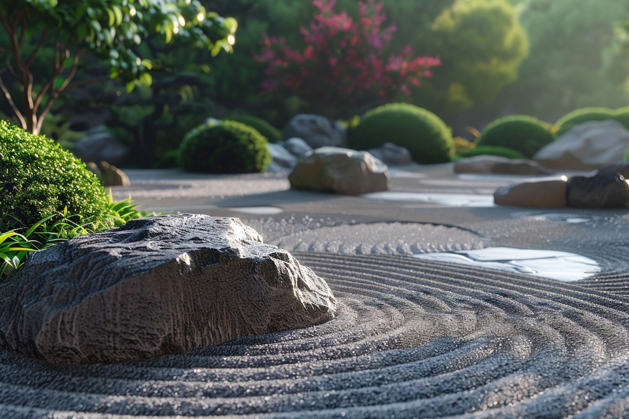 การจัดสวนด้วยตัวเองทำมุมสวนหินดูแลง่าย