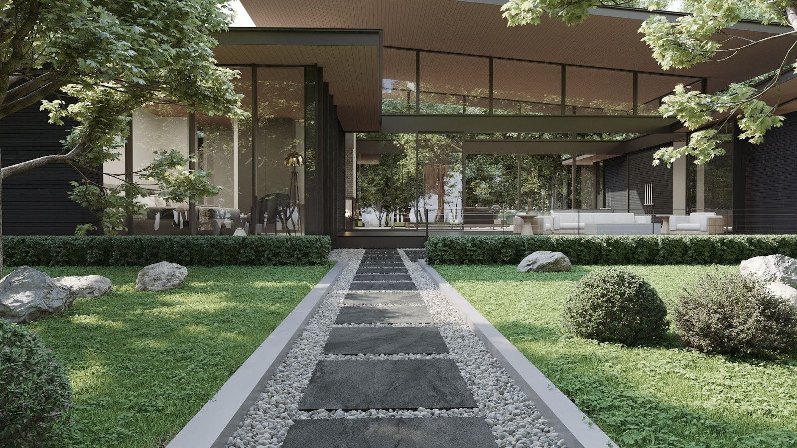 บ้านที่ดีตามหลักฮวงจุ้ยต้องต้นไม้รอบบ้าน