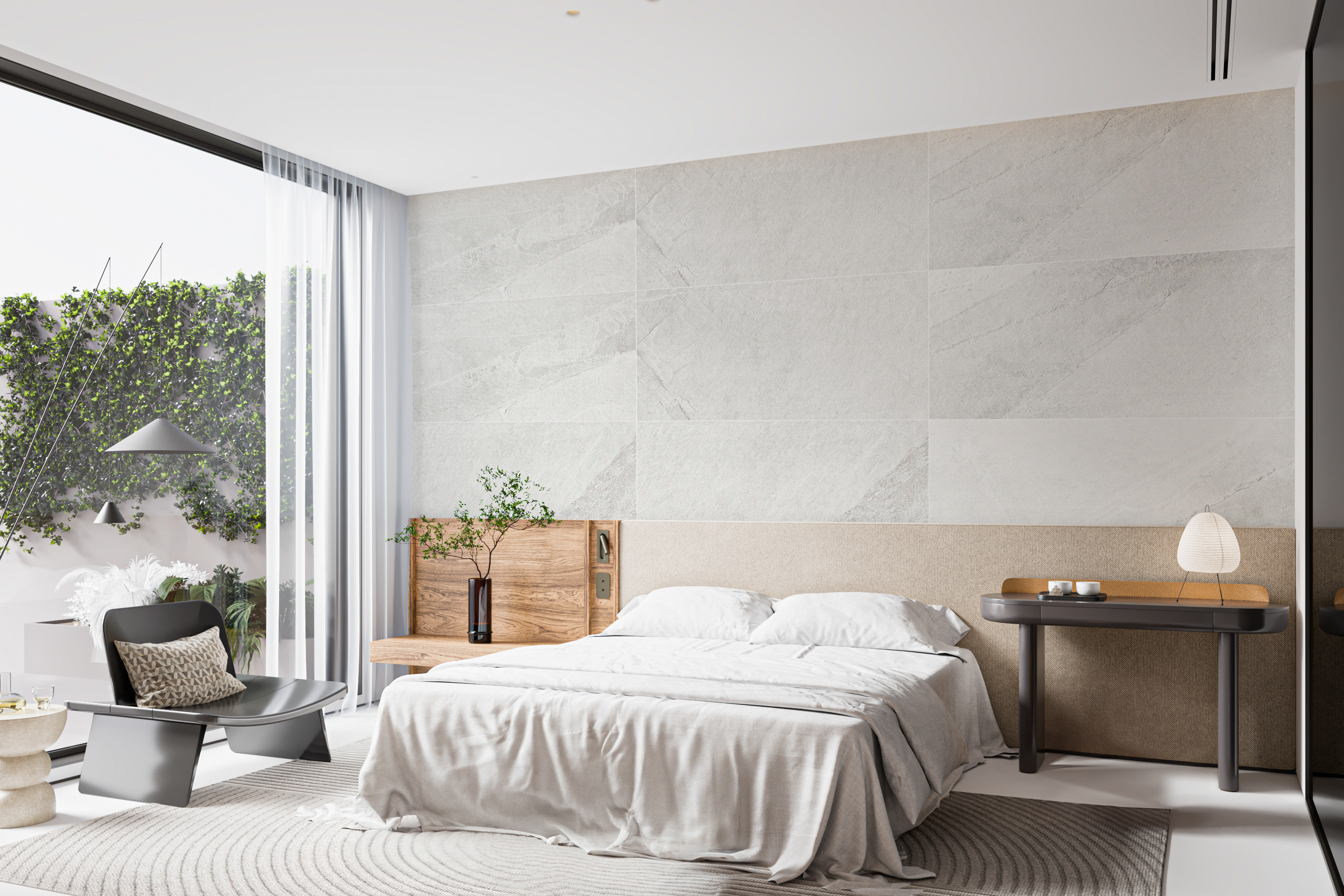 ตัวอย่างกระเบื้องปูพื้นห้องนอน