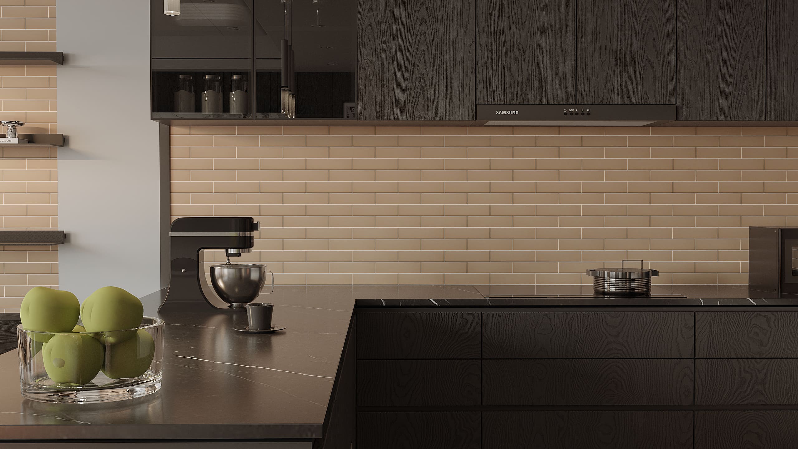 การเลือกกระเบื้องห้องครัว