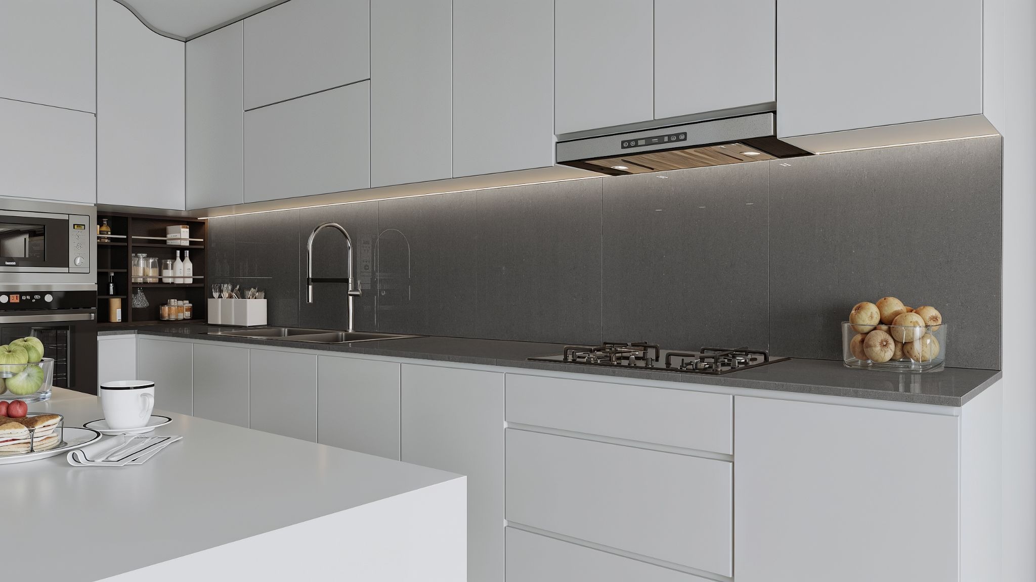 เลือกพื้นห้องครัวที่ กันลื่นดี