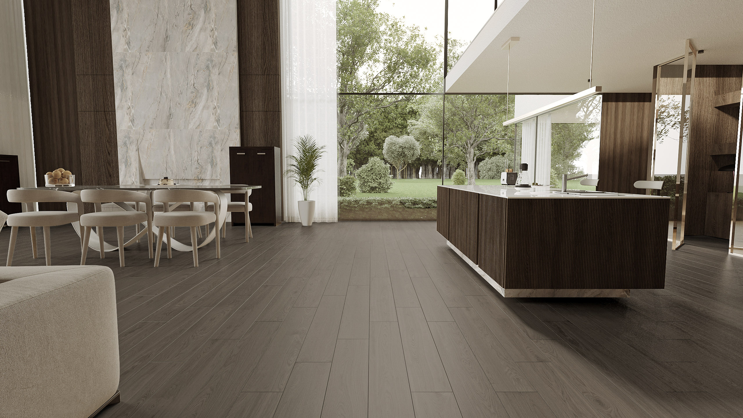 กระเบื้องปู้พื้น vs ลามิเนต