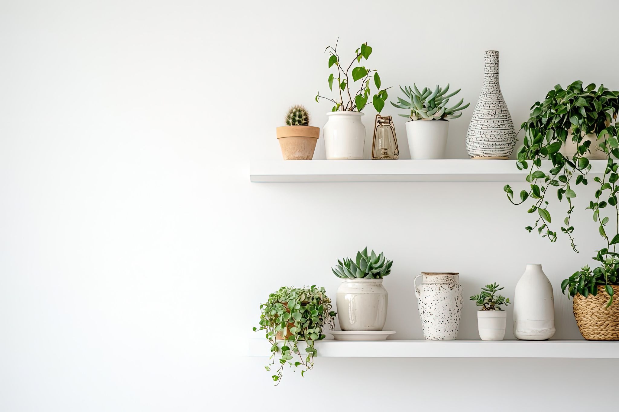 ติดชั้นลอยหรือชั้นวางของบนผนัง