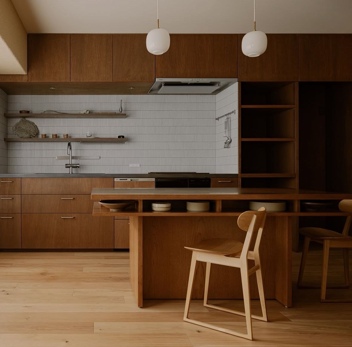 ไอเดียกระเบื้องปูพื้นครัวแบบญี่ปุ่น2