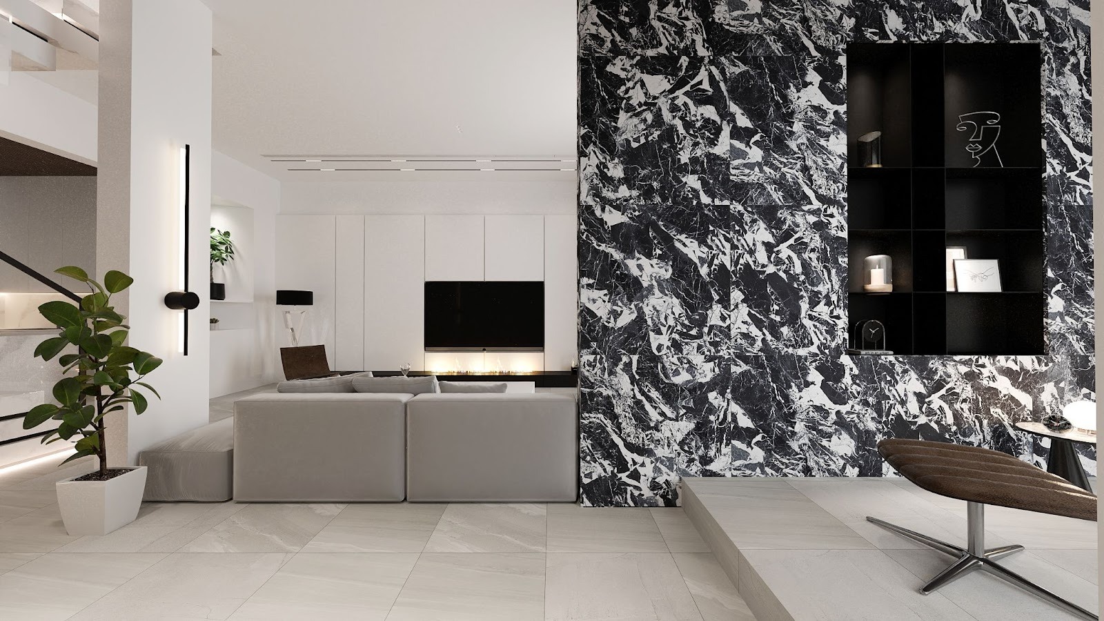 กระเบื้องตกแต่งห้องแนวมินิมอล ปี 2026 12