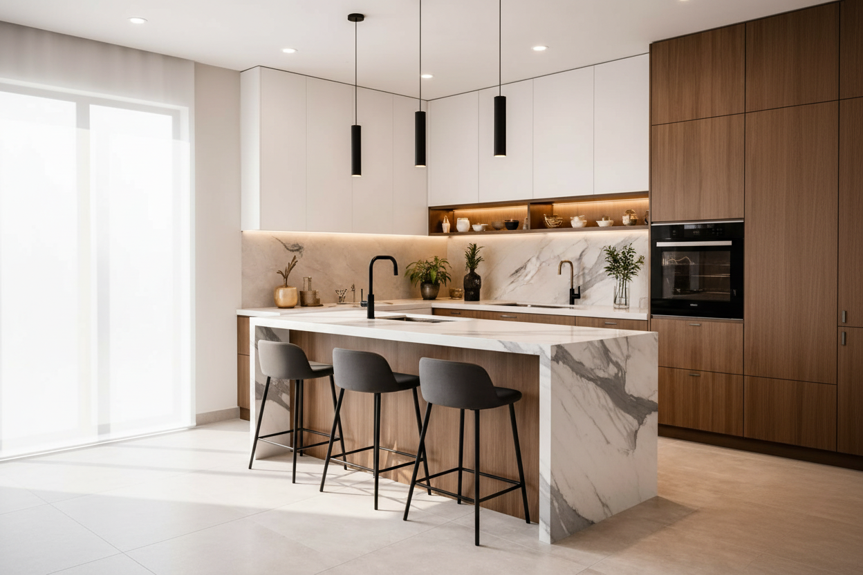 กระเบื้องลายหินอ่อน (Marble)