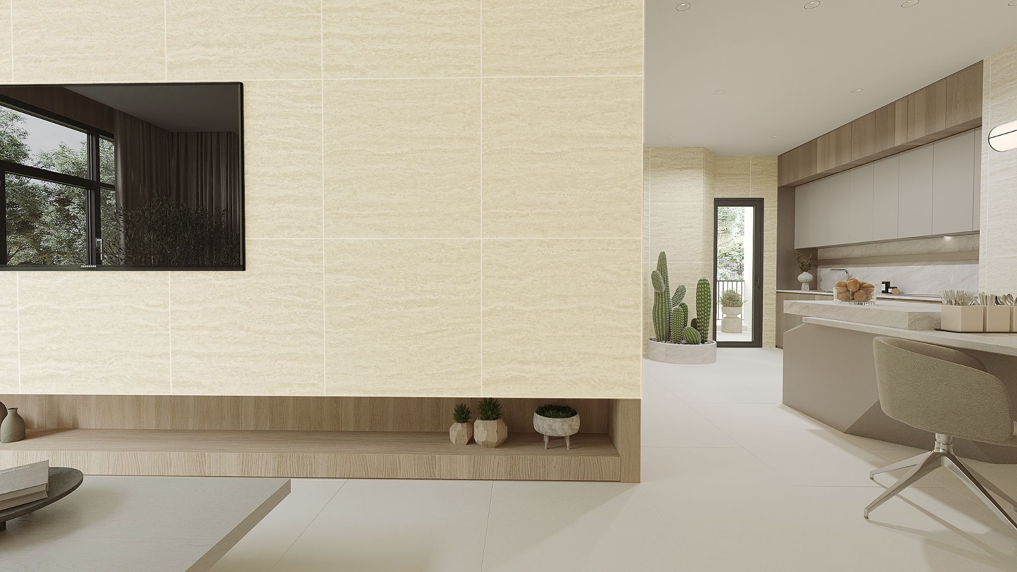 ตัวอย่างกระเบื้องขนาด&nbsp; 80&times;80 ซม. รหัส YTRD800H