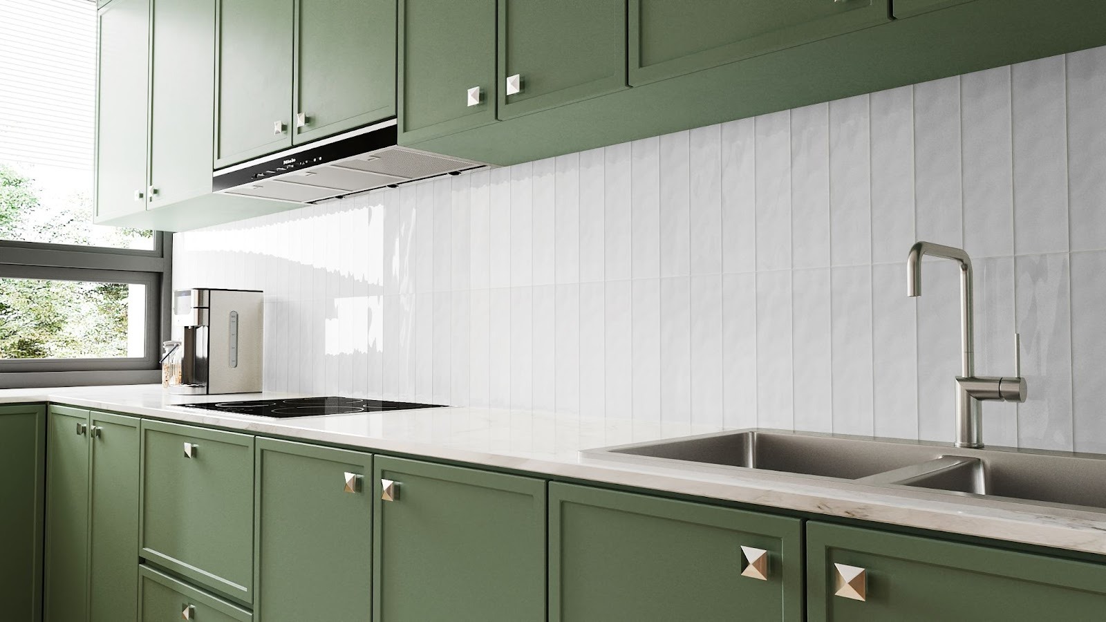 กระเบื้องลายปูตรง