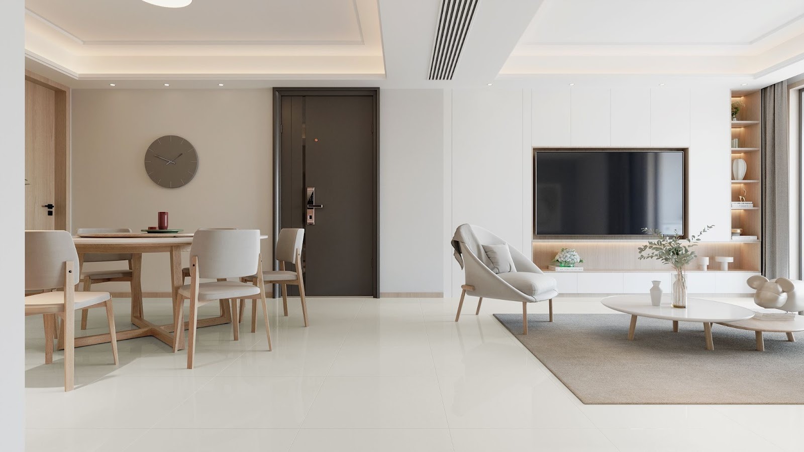 กระเบื้องตกแต่งห้องแนวมินิมอล ปี 2026 1