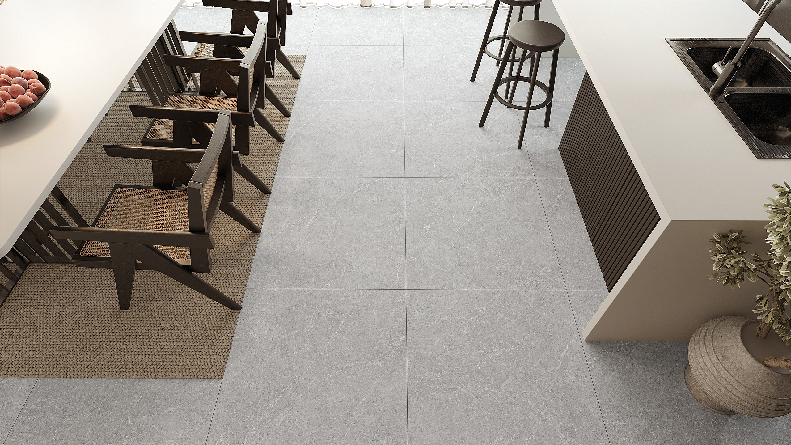 เลือกกระเบื้องปูพื้นห้องครัว