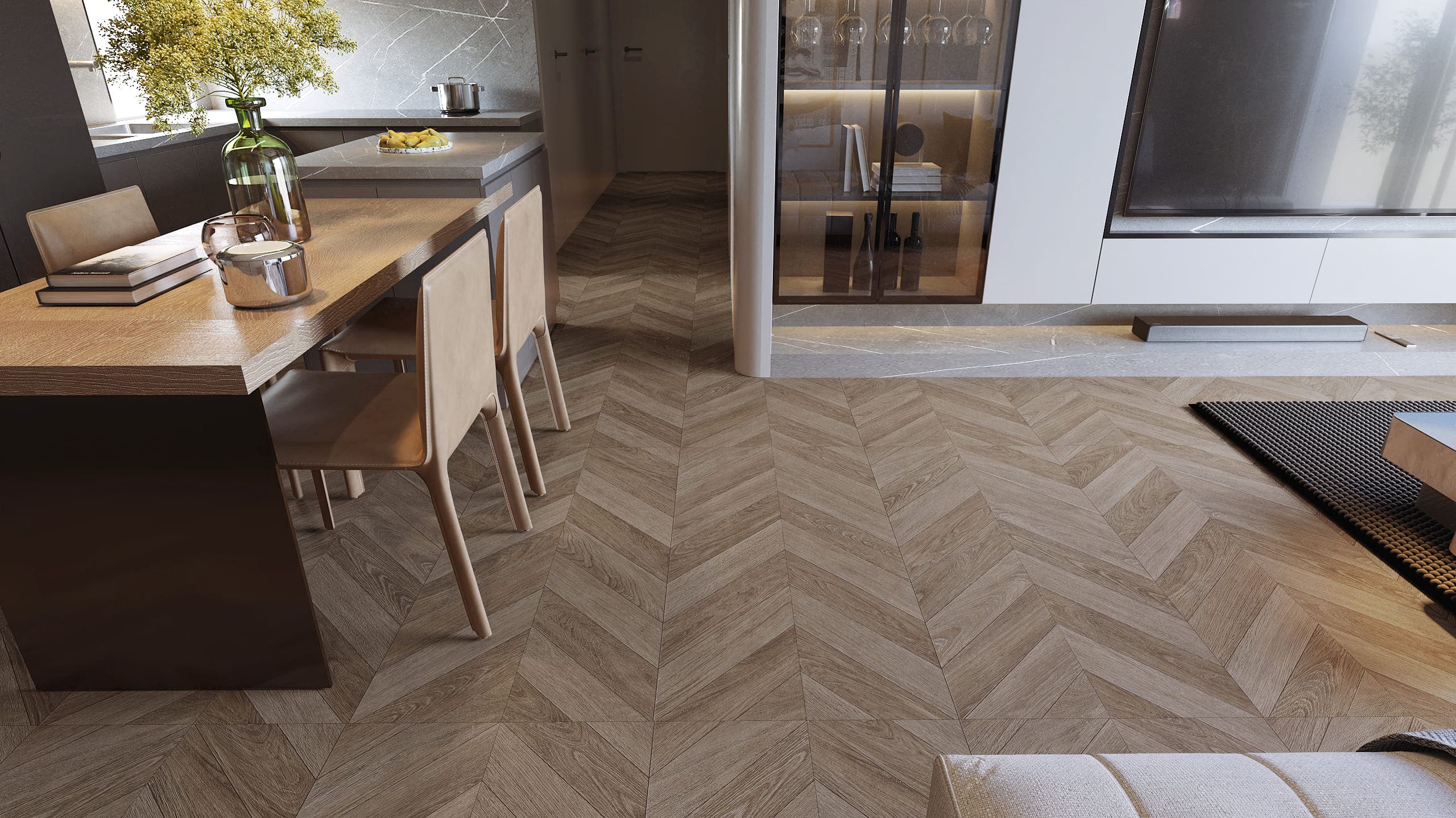 กระเบื้องลายไม้ (Wood Look Tile) ยอดนิยม