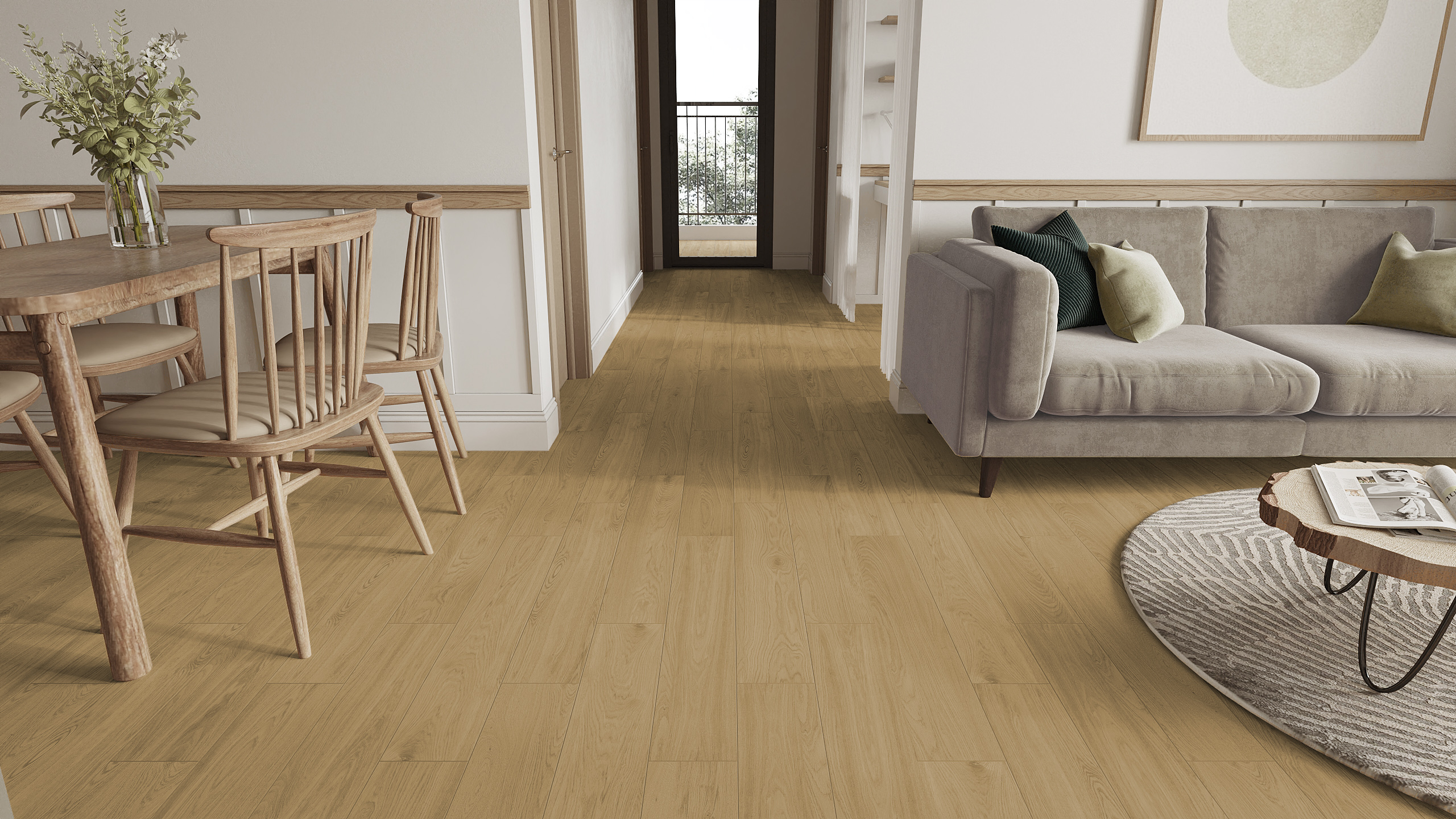 กระเบื้องปู้พื้น vs ลามิเนต