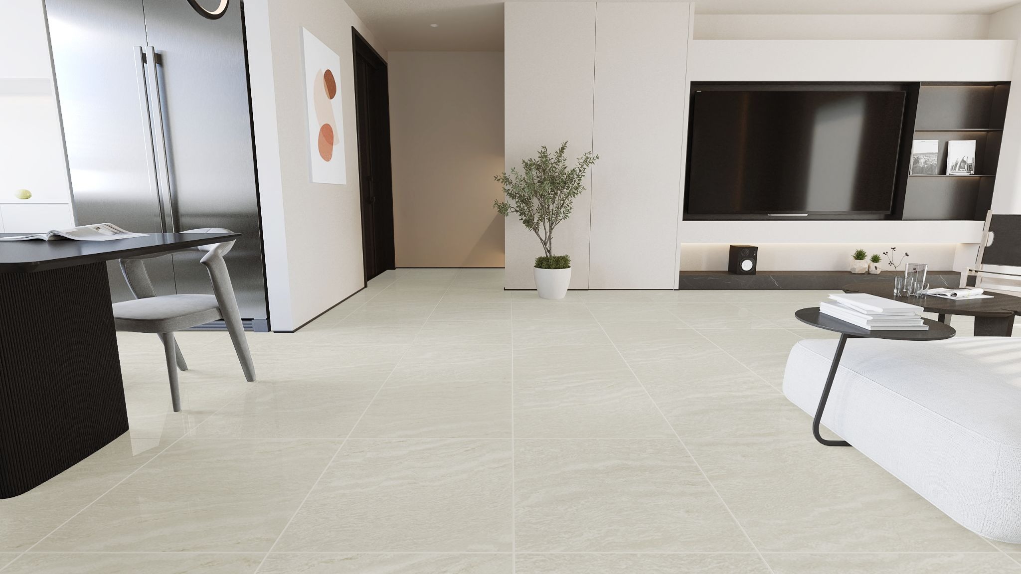 เลือกกระเบื้องผนังห้อง 4.โทนสีช่วยเปลี่ยนความรู้สึกของพื้นที่ได้จริง