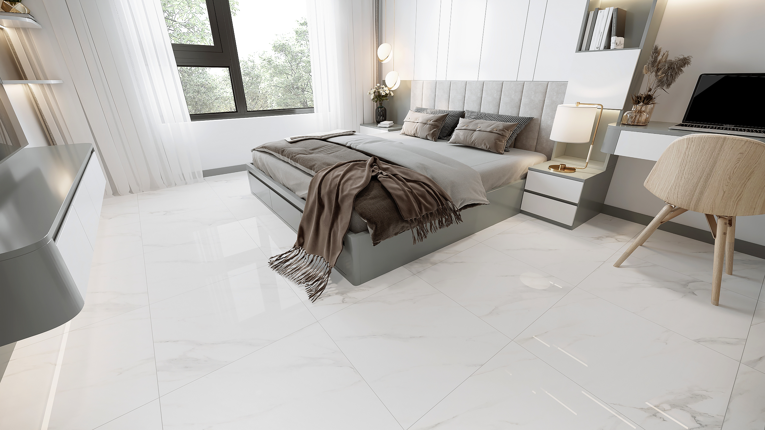 กระเบื้องปูพื้น Marble &ndash; ลายหินอ่อนสุดหรู