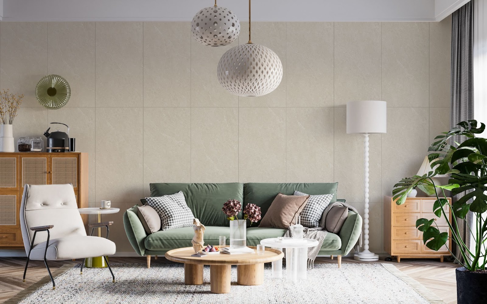 กระเบื้องตกแต่งห้องแนวมินิมอล ปี 2026 13