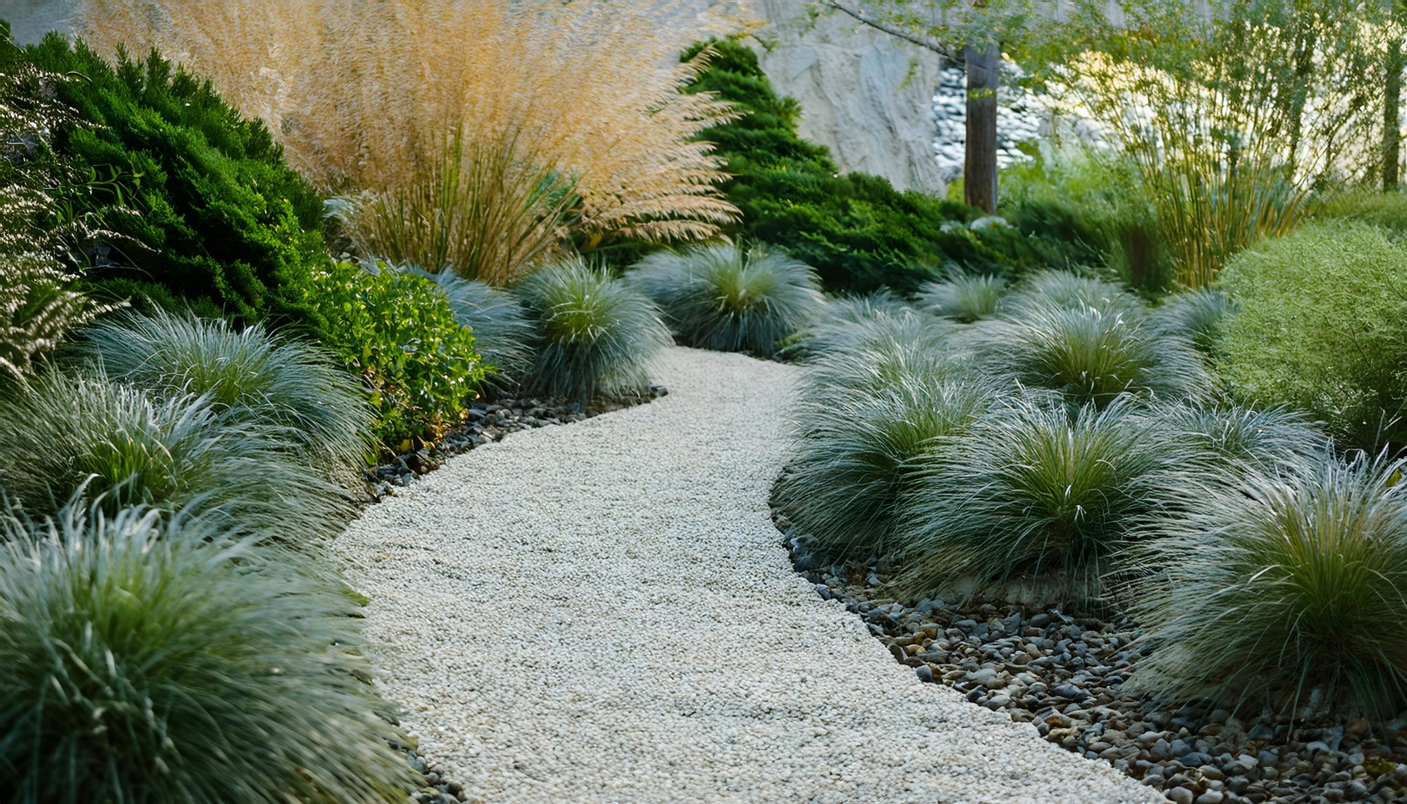 การจัดสวนด้วยตัวเองจัดมุมพุ่มไม้เตี้ยตกแต่งโคนต้นไม้ใหญ่