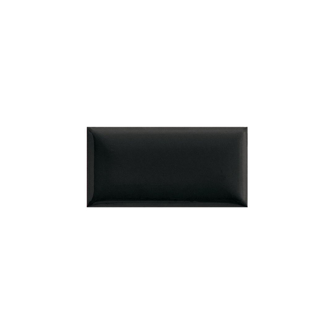 SUBWAY-BLACK-GLOSSY-PILLOW-7.5x15cm