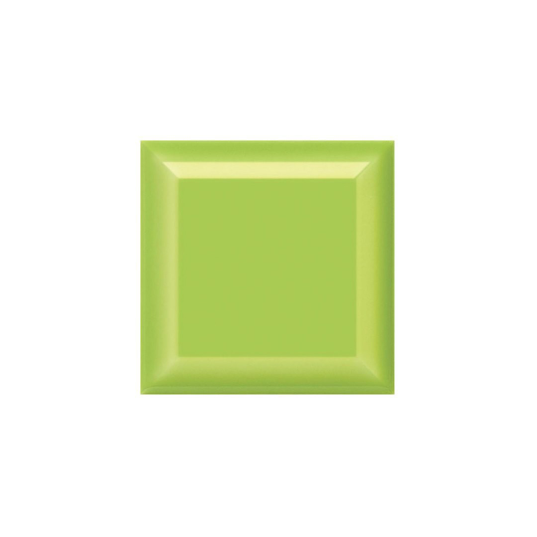 SUBWAY-APPLE-GREEN-GLOSSY-BEVELED-10x10cm