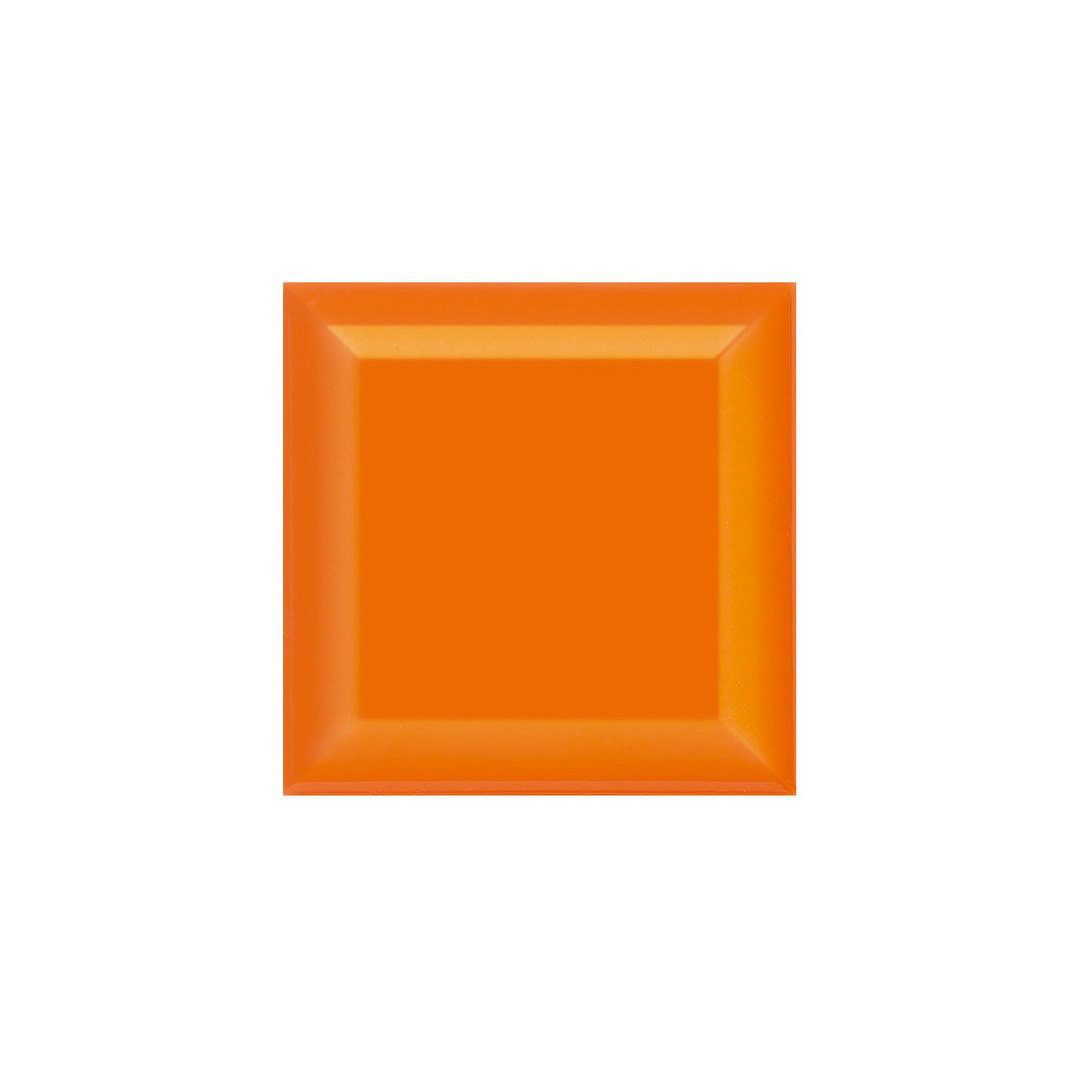 SUBWAY-ORANGE-GLOSSY-BEVELED-10x10cm