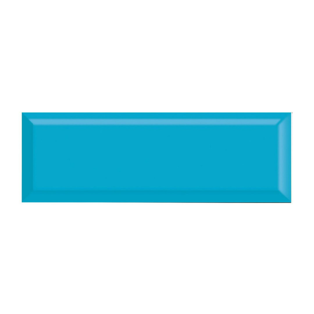 SUBWAY-BLUE-GLOSSY-BEVELED-10x30cm