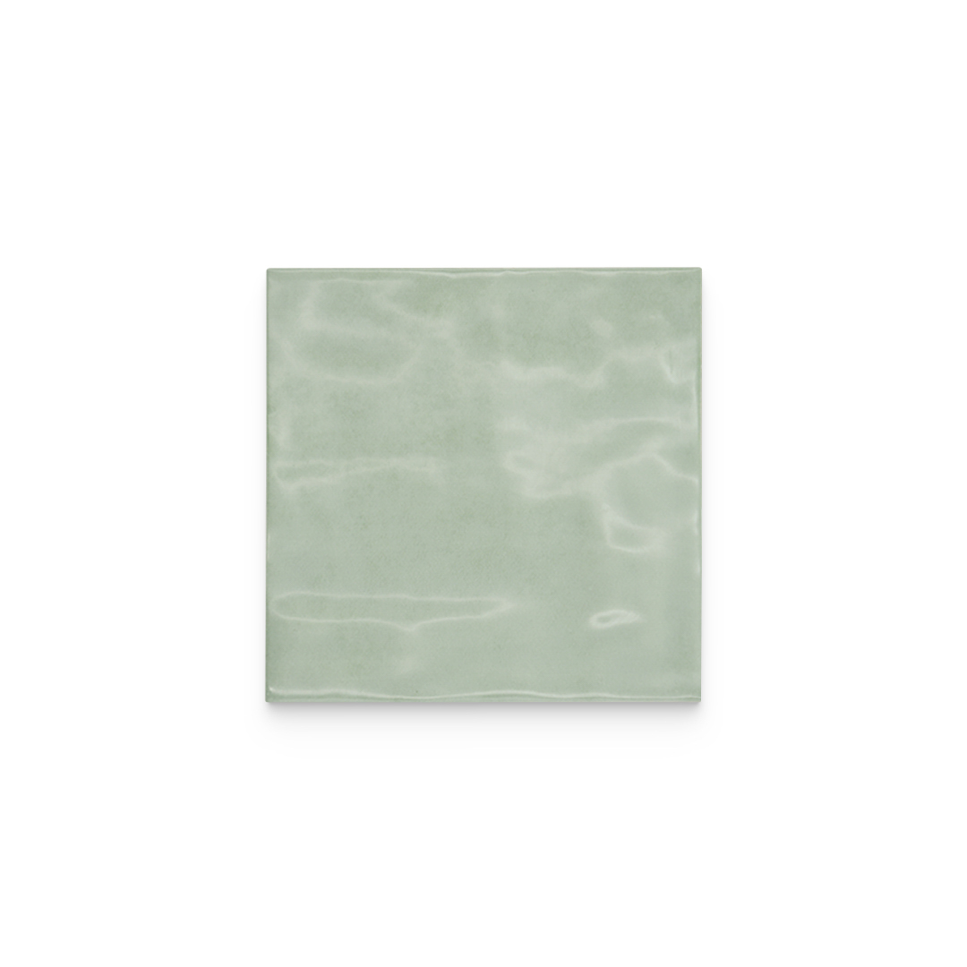 SUBWAY-MINT-GLOSSY-WAVY-RAN56-12x12cm
