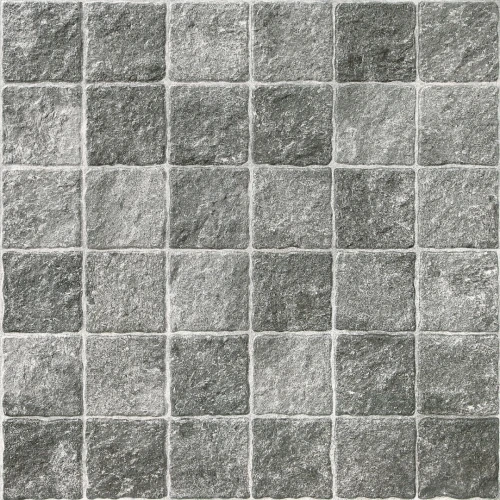 image of COBBLE SQUARE GREY ROUGH R11