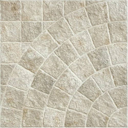 image of COBBLE CIRCLE BEIGE ROUGH R11