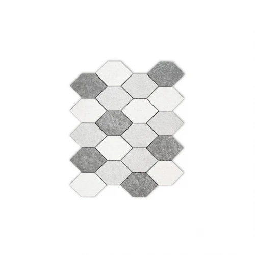 image of HXG MOSAICMIX MATT 6 เหลี่ยมด้านไม่เท่า