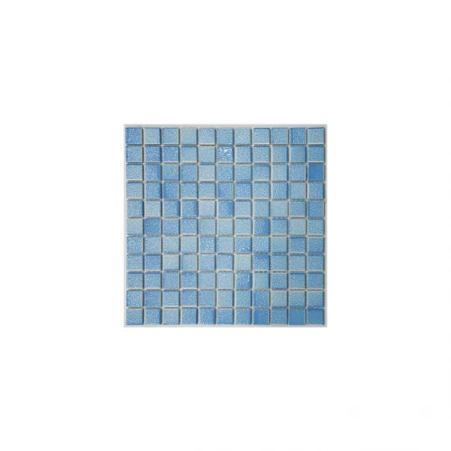 image of AQUA MOSAIC BLEND BLUE GLOSSY
